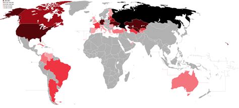 Russian Diaspora More Diaspora Maps Maps On The Web