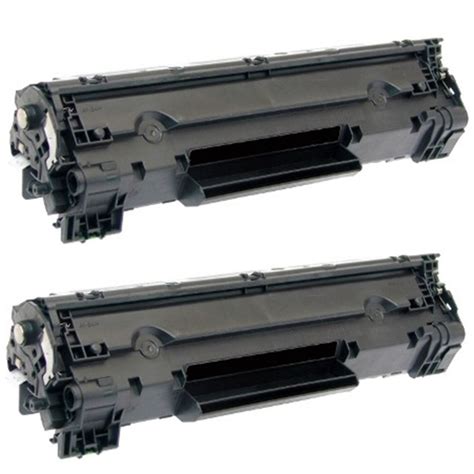 Compatible 2 Pack Hp 78a Ce278a Black Laser Toner Cartridge Laserjet