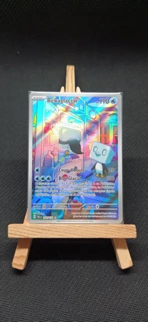 Carte Pokemon Bekaglacon Holo Secr Te Ev Ecarlate Et Violet