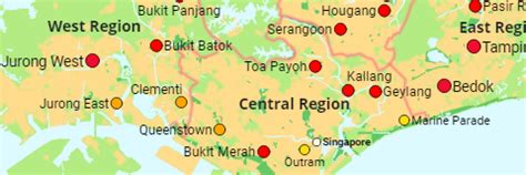 Singapore: Regions, Planning Areas, Subzones - Population Statistics in ...