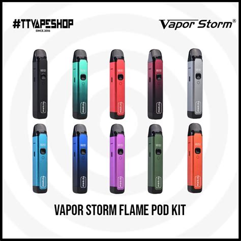 VAPOR STORM FLAME POD KIT 25W