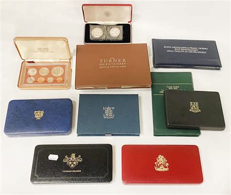 COLLECTION OF WORLD PROOF COIN SETS , OTHER COMMEMORATIVE COINS & SOME ...