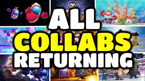 ALL FALL GUYS COLLABS RETURNING SOON YouTube