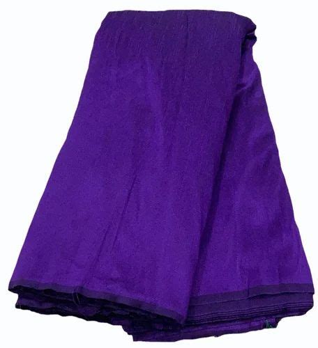 Purple Dupioni Silk Fabrics At Rs 48 Meter ड्युपोनी रेशम का कपड़ा In