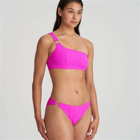 Bikini Rosa Sin Tirantes Unas1 Con Descuento Bikini Sin Tirantes