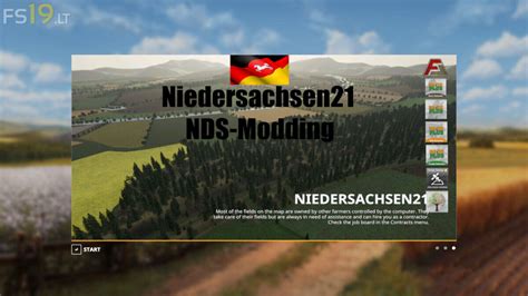 Niedersachsen 21 Map V 1 0 FS19 Mods Farming Simulator 19 Mods