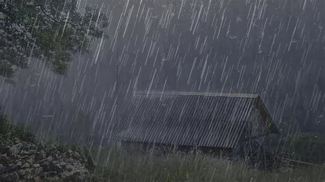 Sonido De Lluvia Y Truenos Horas Tormenta Fuerte Relax