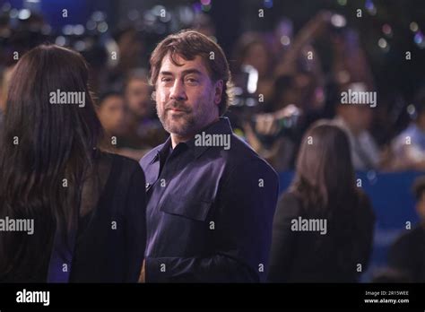 Mexico City, Mexico: May 11, 2023, Actor Javier Bardem attends the red ...