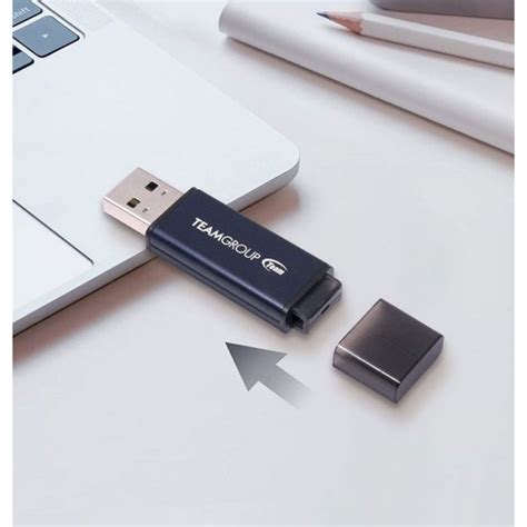 Clé USB TEAM GROUP C211 32 Go USB 3 2 Bleu