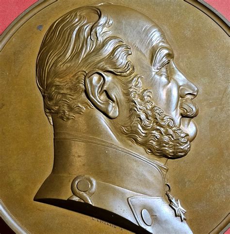 Deutschland Preußen Kaiserreich Große Bronzemedaille Wilhelm I Einzug