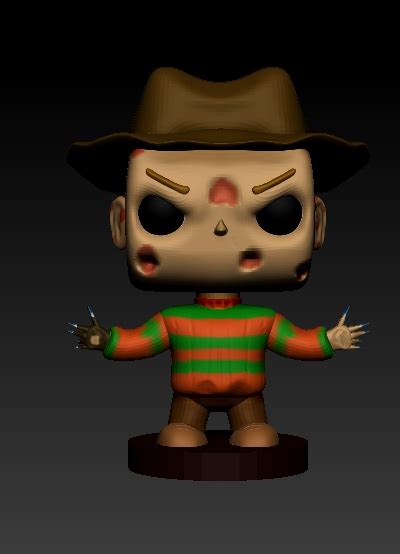 STL file Funko Pop - Freddy Krueger 🪞・3D print design to download・Cults