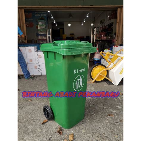 Jual Tempat Sampah Roda Liter Kleen Tong Sampah L Mirip