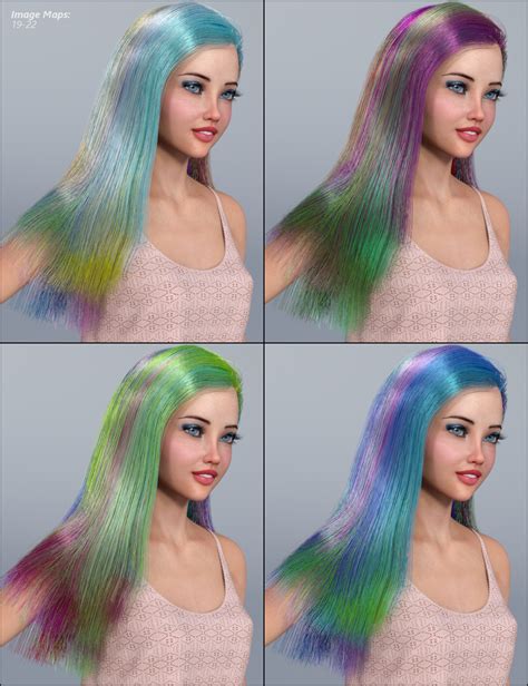 Mmx Blended Dual Lobe Hair Shader Toolkit For Iray Daz 3d