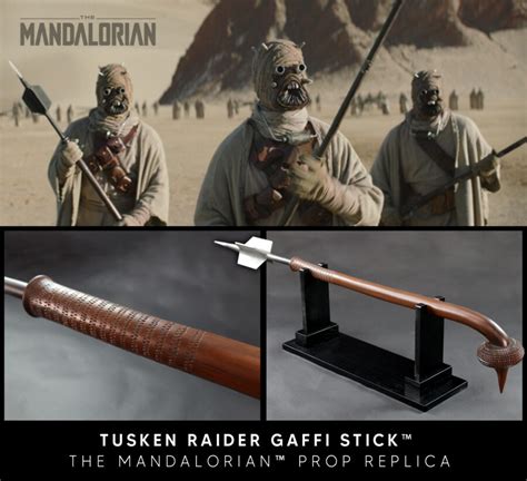 The Mandalorian Tusken Raider Gaffi Stick Prop Replica Regal Robot