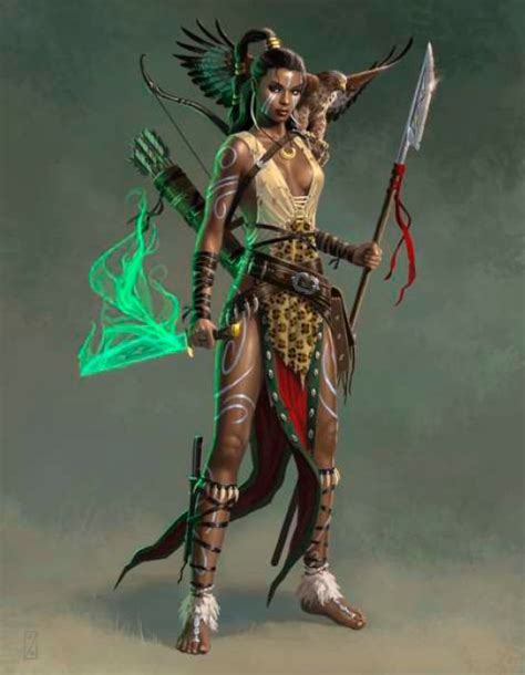 Amazon Warrior Women Art