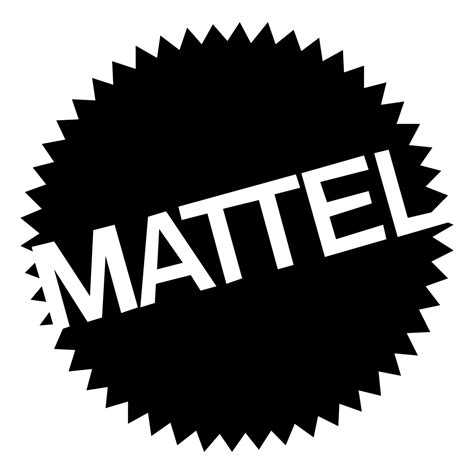 Mattel Logo Black and White – Brands Logos