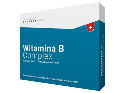 Witamina B Complex Ulotka Dawkowanie Zastosowanie Interakcje