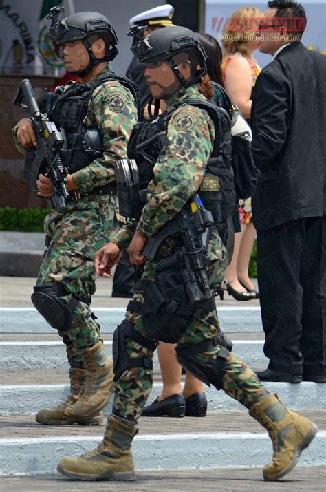 Mexican Navy Tier 1 Fes Am Ume Operators Providing Security For The