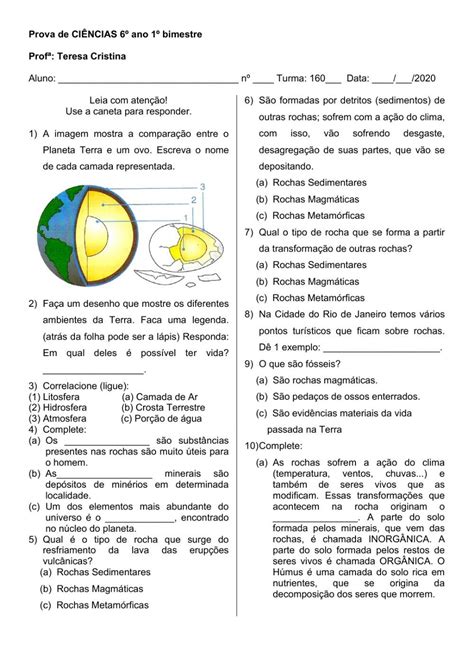 Rosearts Atividades Para Imprimir Camadas Da Terra Atividades De 546 Artofit