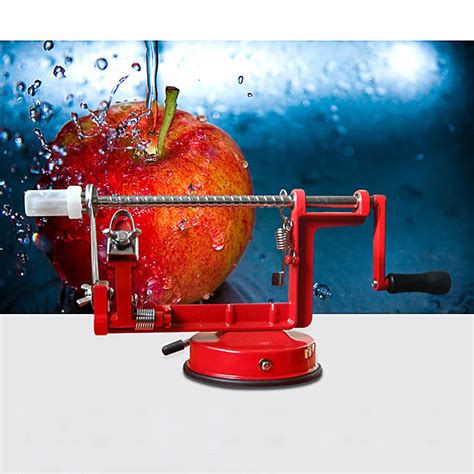 3 In 1 Apple Peeler Fruit Peeler Slicing Machine Stainless Steel