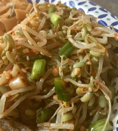 Soybean Sprout Side Dish Kongnamul Muchim Recipe By Maangchi