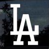 La Dodgers Window Decal Sticker | Custom Made In the USA | Fast Shipping