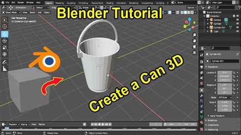 How To Make Can In Blender Blender Tutorial Tutorial Blender 3D Can