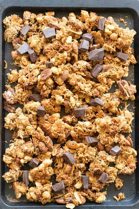 4 Ingredient Keto Granola {truly Crunchy} The Big Man S World