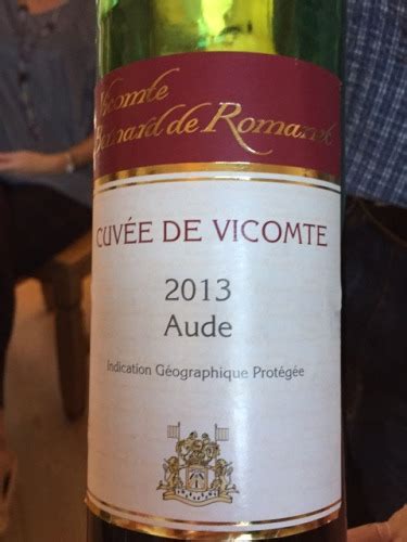 Vicomte Bernard De Romanet Cuv E De Vicomte Aude Vivino Us