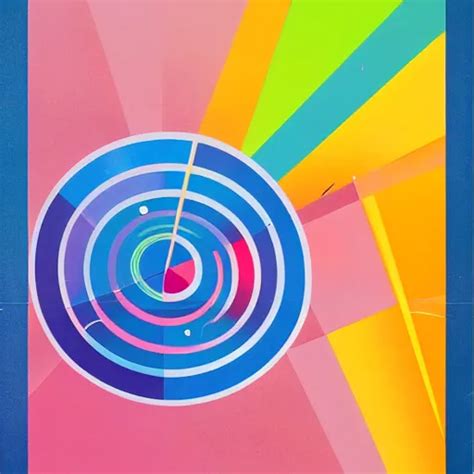 Retro 7 0 S Poster Graphics Of Geometric Stable Diffusion OpenArt