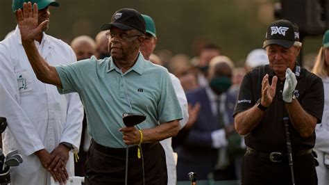 Elder, first Black golfer to play in Masters, dies | Augusta national ...