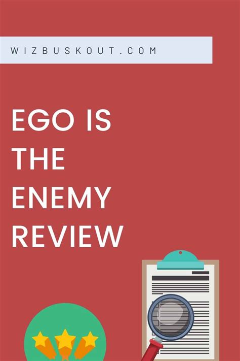 Ego Is the Enemy Summary: Powerful Lessons on Ego Chasing Dreams, Book ...