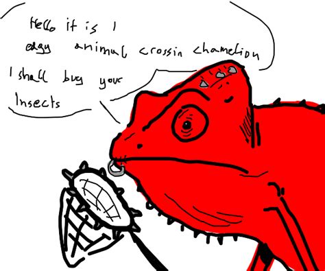 Flick from Animal Crossing - Drawception