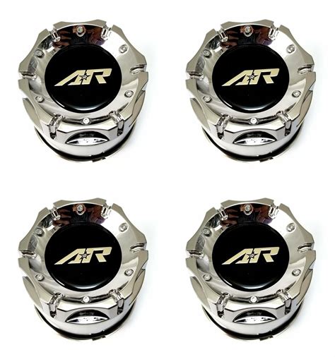 American Racing Chrome Center Caps For L Vna Ansen Sprint Ar