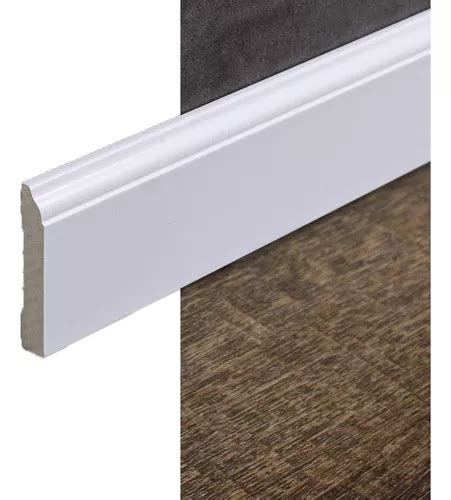 Zócalo Pvc Eps Anti Humedad Porcelanato Piso Vinilico 8cm