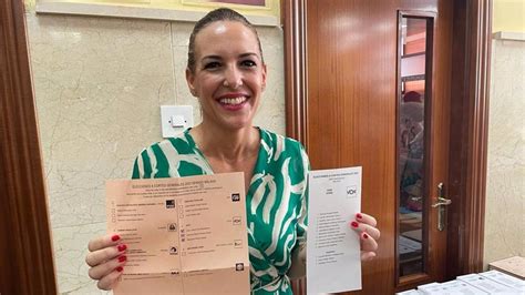 Patricia Rueda Vox Málaga Se necesita un cambio de rumbo en España