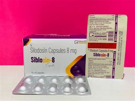 Silodosin Mg Dutasteride Mg Capsules At Rs Stripe Silodosin