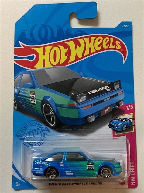 Hot Wheels Toyota AE86 Sprinter Trueno Blue HW Drift 2021 Comprare