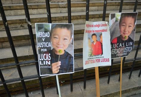 Juicio Por La Muerte De Lucas Lin En La Plata Salen A Escena Las