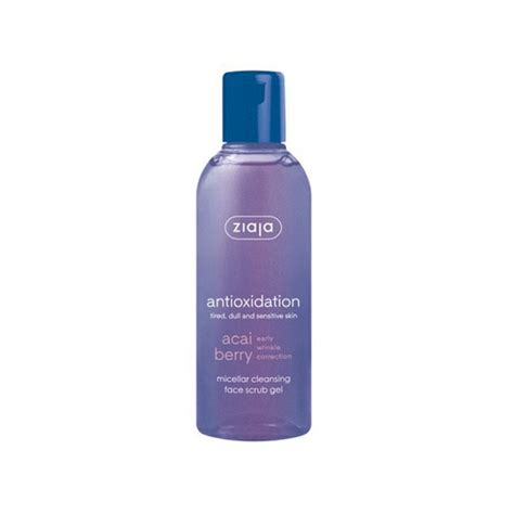 Ziaja Gel Limpiador Exfoliante Facial Con Acai Berry Ml