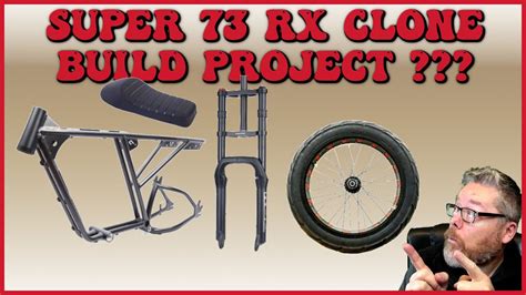 SUPER 73 RX Clone Project Build CYC X1 Pro Gen 3 Motor 72 Volt 60