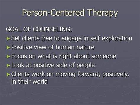 Ppt Person Centered Therapy Powerpoint Presentation Id301380