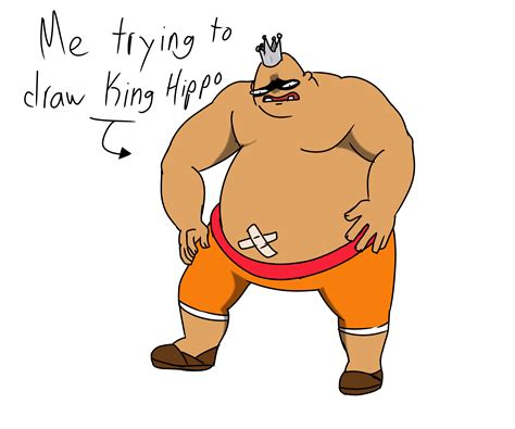 King Hippo [Punch Out] by ElementaSkylos345 on DeviantArt