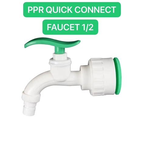 Ppr Quick Connector Hot Melt Free Hot Cold Water Pipe Ppr Fittings Shopee