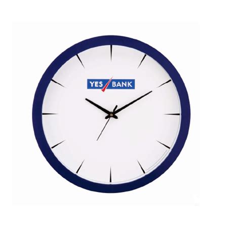 Analog Blue Round Wall Clock At Best Price In Chennai Id