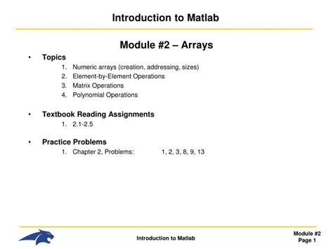 Ppt Introduction To Matlab Powerpoint Presentation Free Download