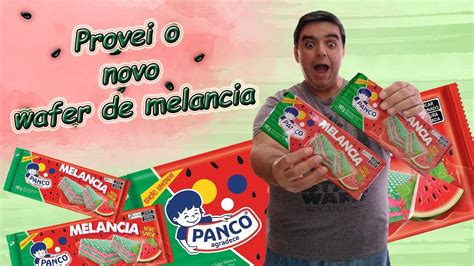 Provei O Wafer De Melancia Youtube