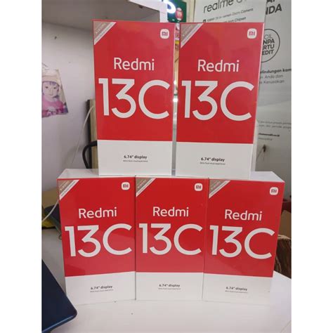 Jual Xiaomi Redmi 13c No Repack Garansi Resmi Shopee Indonesia