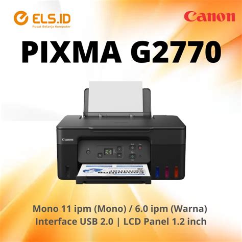 Jual Printer Canon PIXMA G2770 All In One Print Scan Copy Shopee