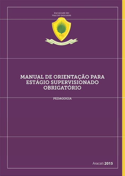 Pdf Manual De Est Gio Pedagogia Revisado Em Gio Pedagogia